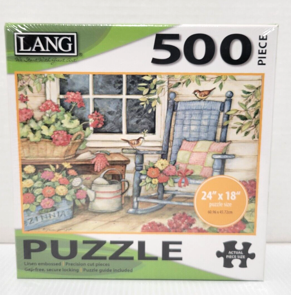 Rocking Chair Jigsaw Puzzle Lang 500 Pieces 24