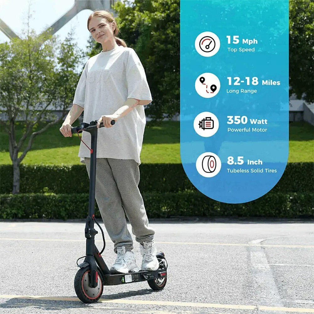 Mankeel 350W Folding Electric Scooter Up to 25 Mi 20 mph with 8.5