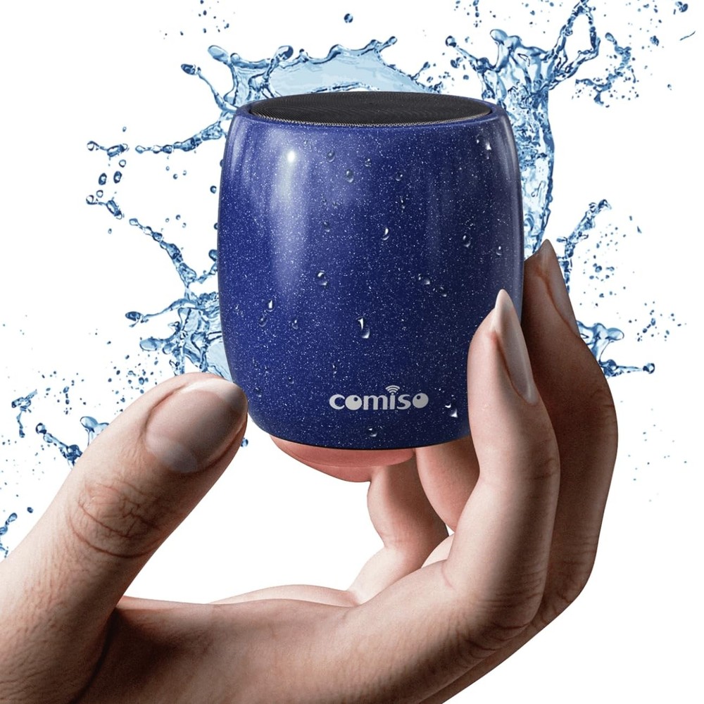 Small Speaker, Bluetooth Speaker with 360°HD Stereo Sound and Robust Bass, Mi...