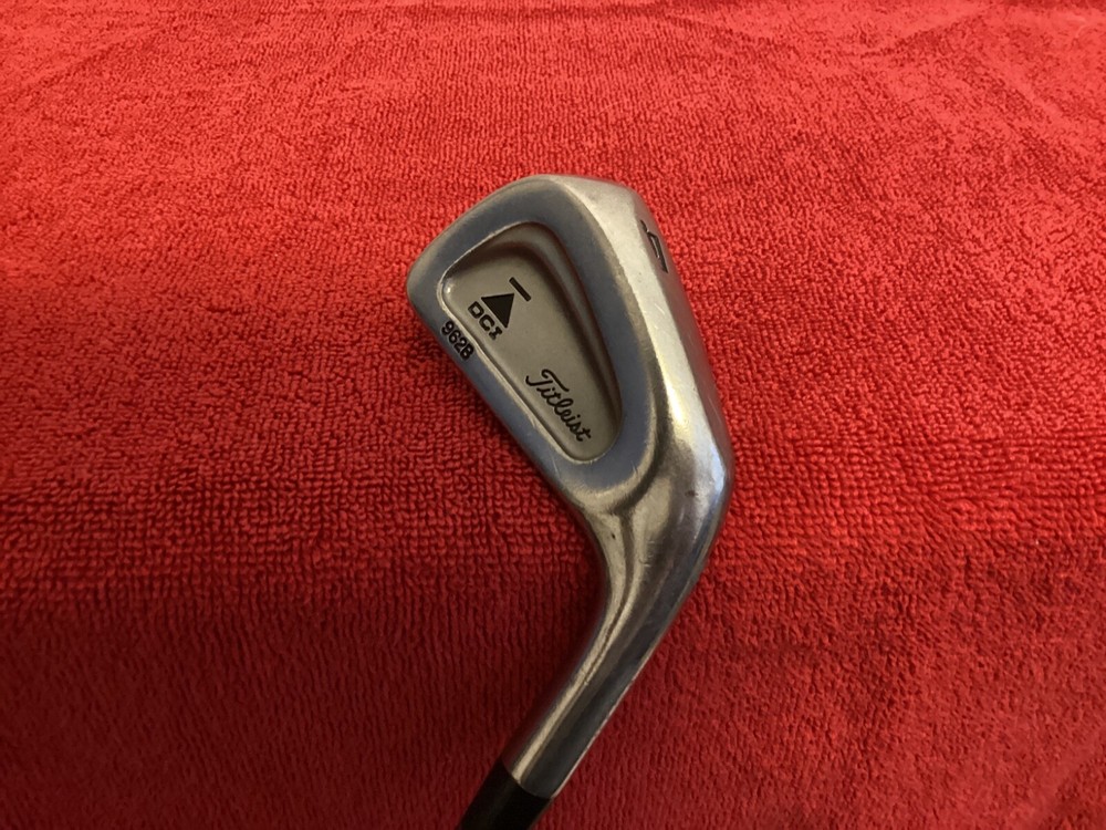 Titleist DCI Black 962B #4(FOUR) Iron Steel Stiff Shaft RH 39
