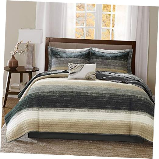 Saben Cozy Bed in a Bag - Reversible Quilt Set with Complete Cotton Essentials for Ultimate Comfort and Style