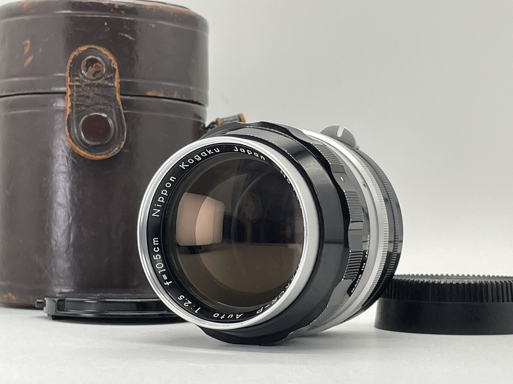 Nikon Nikkor-P Auto 105mm f/2.5 Non Ai Telephoto Lens Mint Condition Japan Import