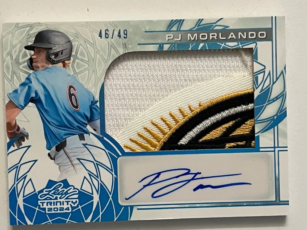 Miami Marlins Lot 6 Auto Morlando PATCH Ramirez AUTO Meyer /99 Myers Morissette