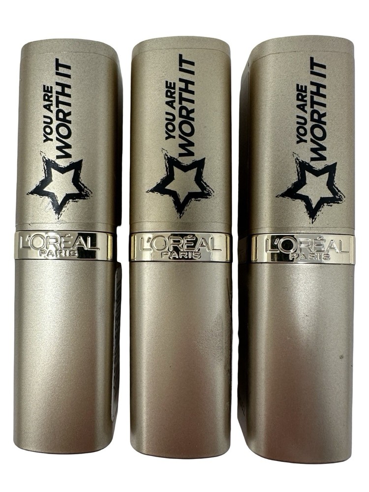 L'OREAL Paris Colour Riche Lipstick 800 FAIREST NUDE NEW (Pack of 3)