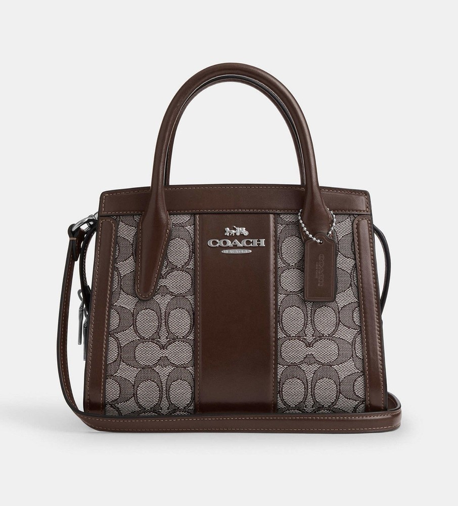 NWT Coach Andrea Signature Jacquard Carryall Bag  