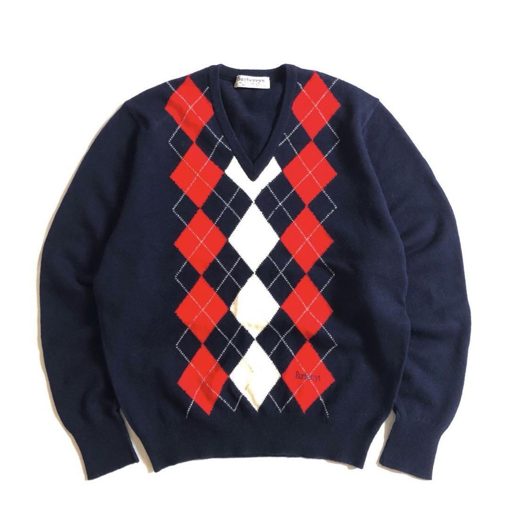 Burberry knit sweater Men's Fashion from Japan