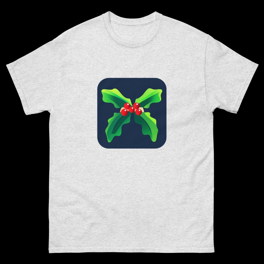 Mistletoe App Shirt Zephyr - Christmas T Shirt - Holiday Gift - Unique 217