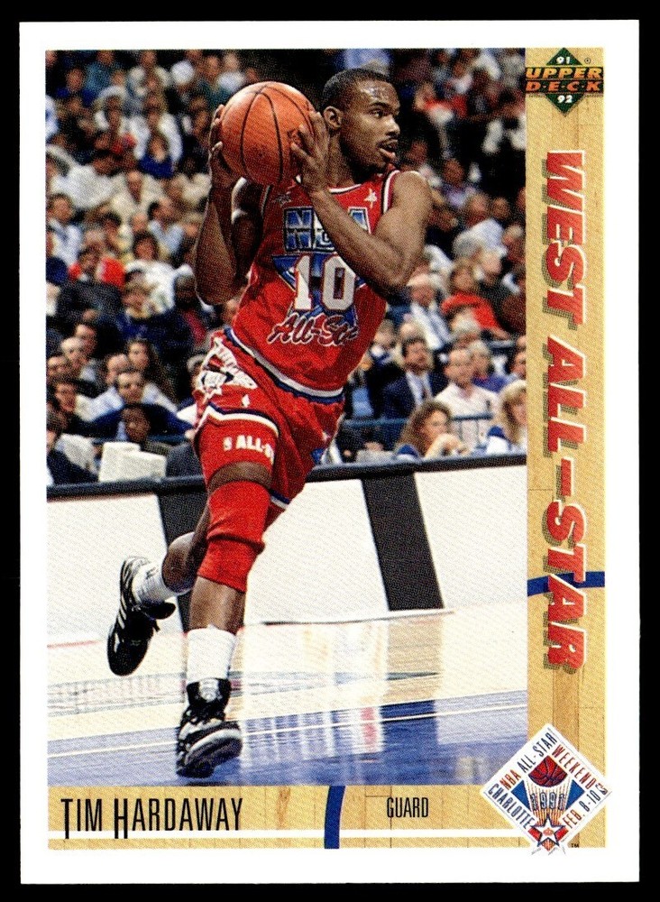 1991-92 Upper Deck Tim Hardaway Golden State Warriors #50