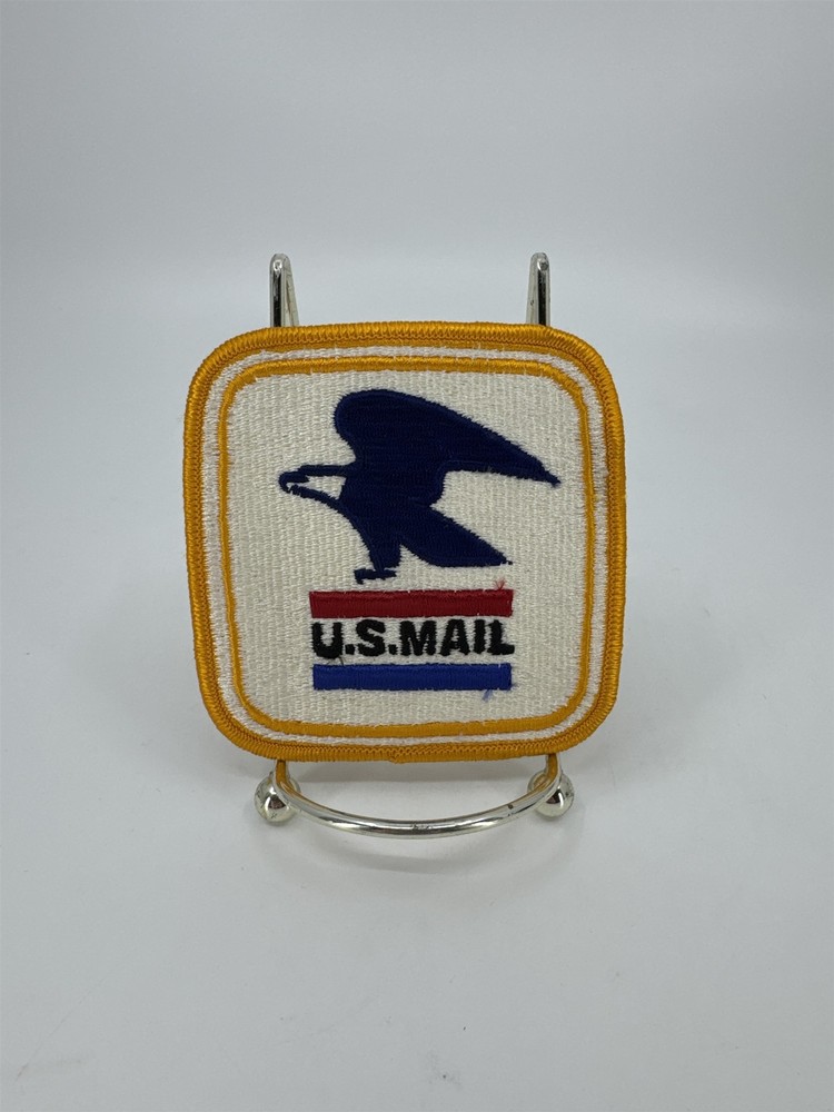 Vintage US Mail USPS Uniform Patch 1970s Old Style Pre-USPS Sew On Patch