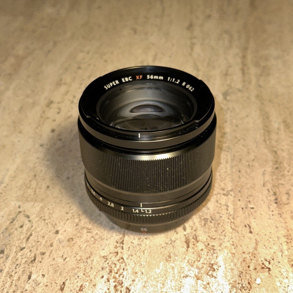 Fujifilm FUJINON XF 56mm F1.2 R Black Portrait Lens for Fuji X-Mount Cameras