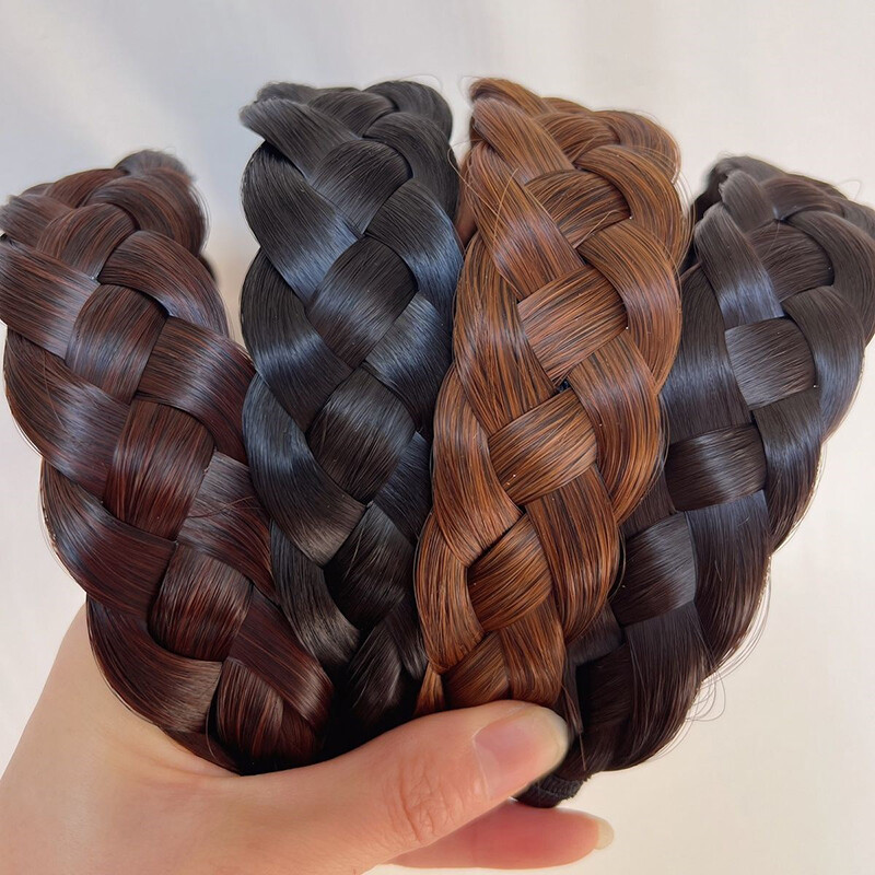Women Hair Band Hairband Non-slip Twist Braid Headband Bridal Hair Accessories