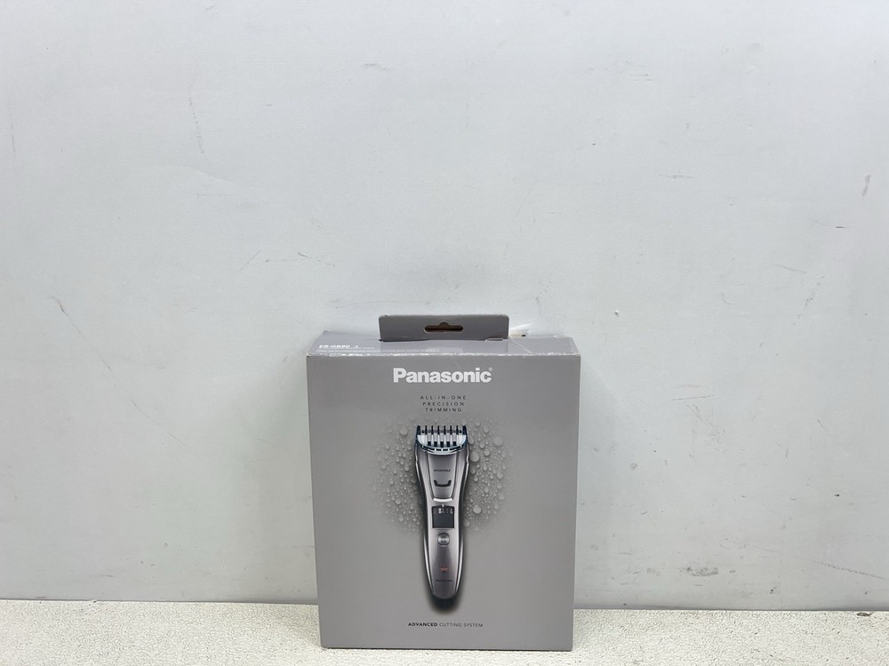 Panasonic Mens All-in-One Facial Beard Trimmer and Body Groomer - Silver