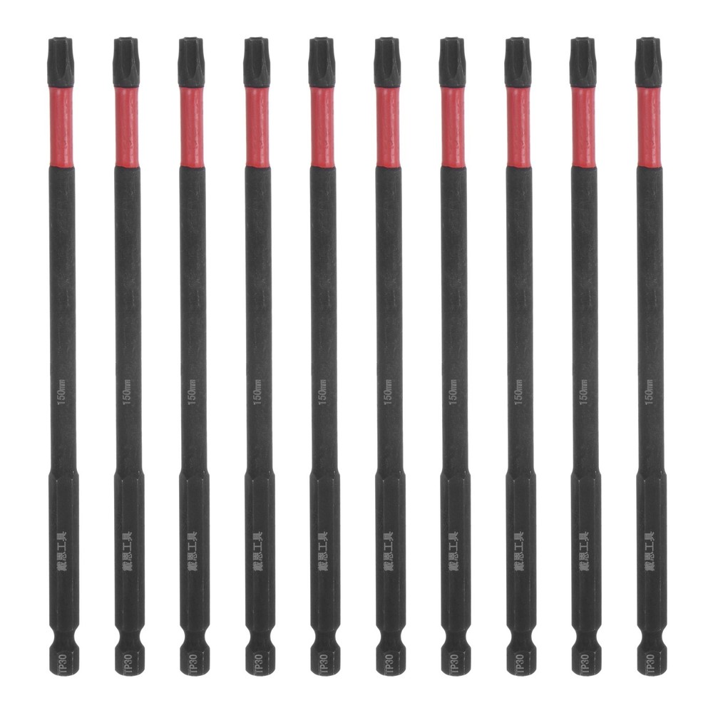 10pcs T30 Torx Drill Bits 6