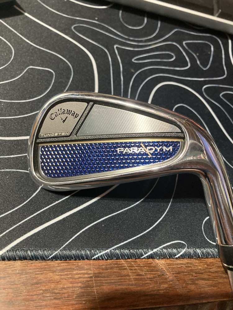 Callaway Paradym DEMO  7 Iron True Temper Elevate Mph Stiff 95 Steel RH