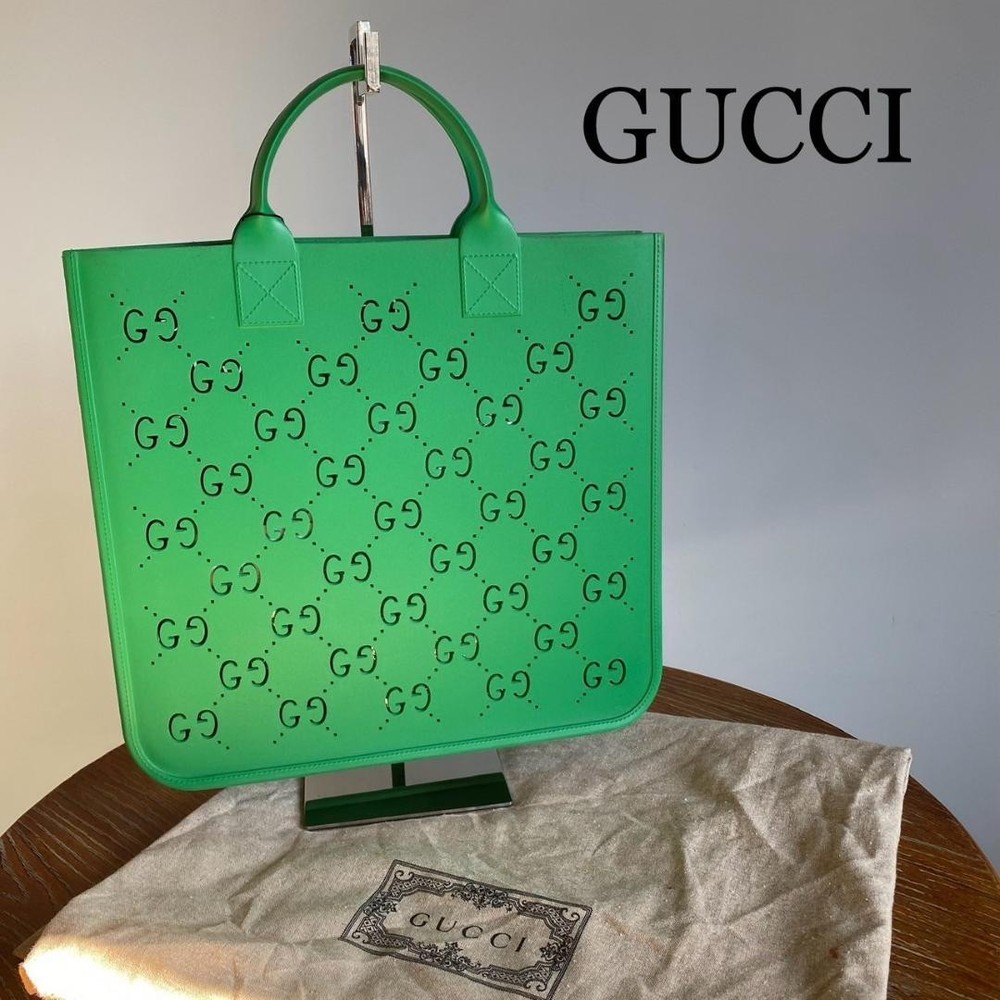 Gucci Kids Rubber Tote Bag Waterproof Children's Shoulder Bag New
