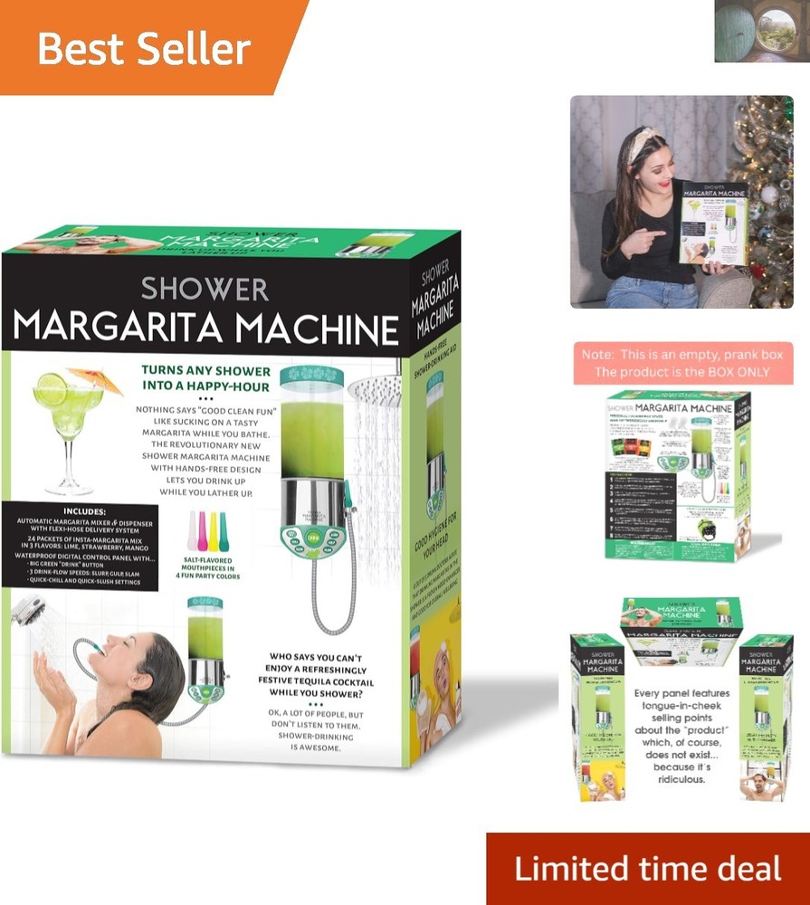 Prank Gift Box for Shower Margarita Machine - Perfect for White Elephant Fun