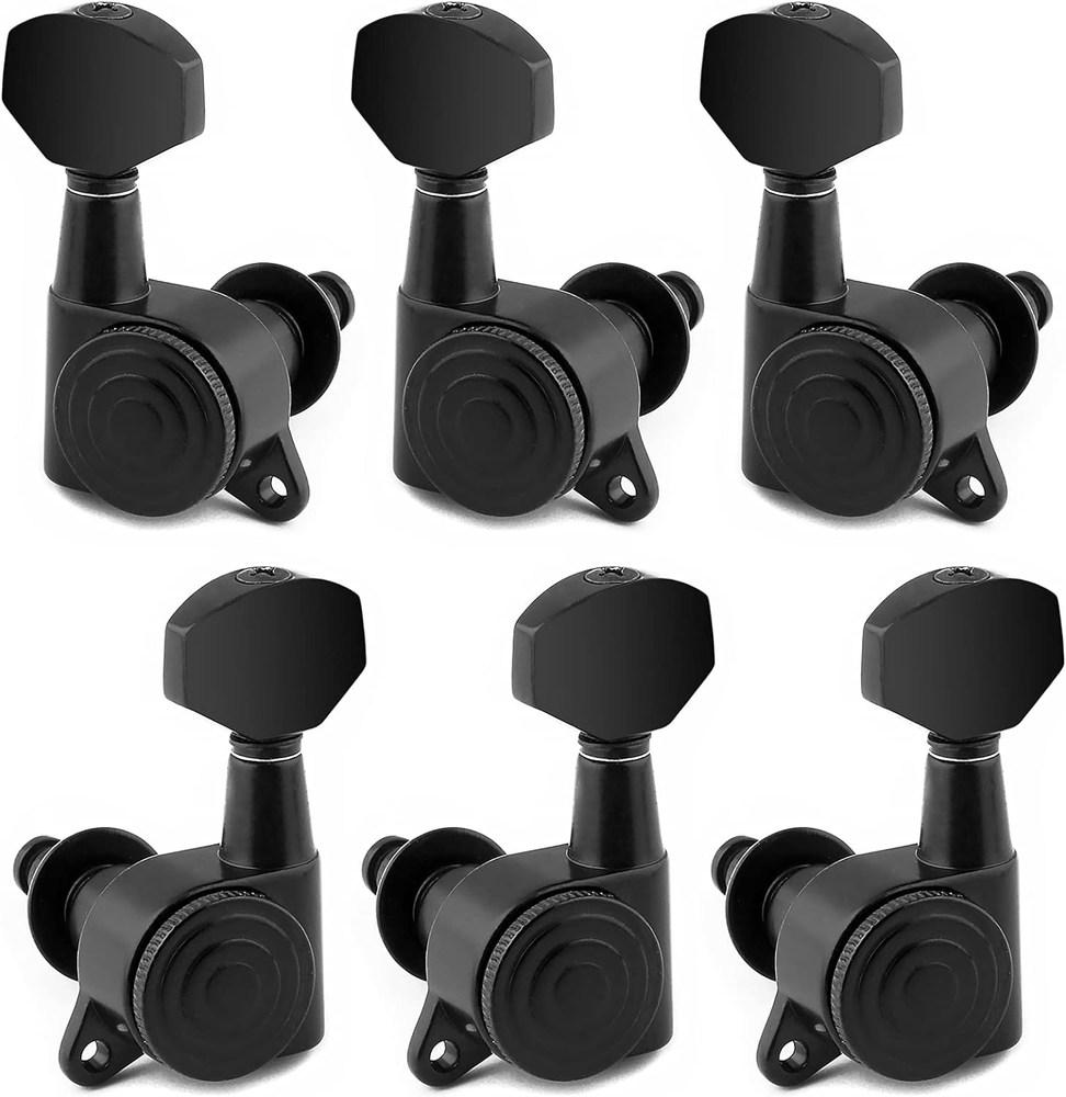 Locking Guitar String Tuning Pegs Sealed Guitar Machine Heads Tuners Tuning Keys