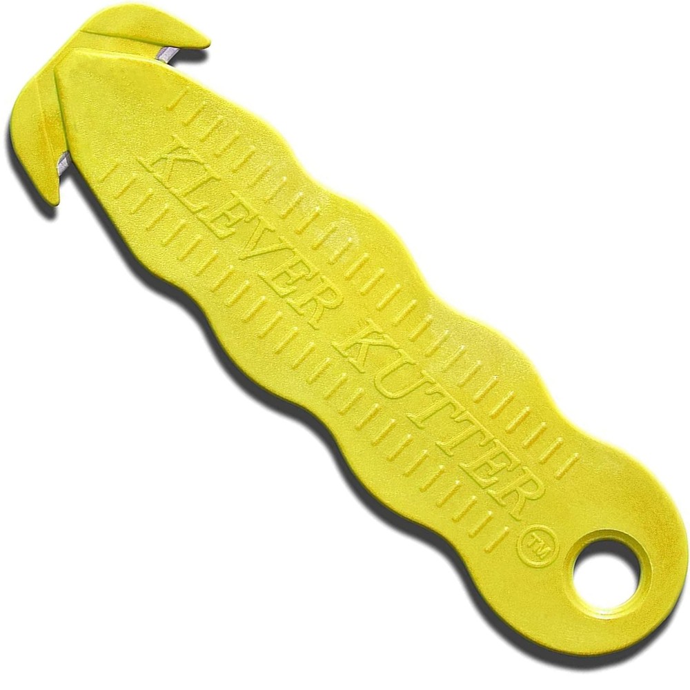 100-Pack Klever Kutter Safety Box Cutter with Carbon Steel Blades