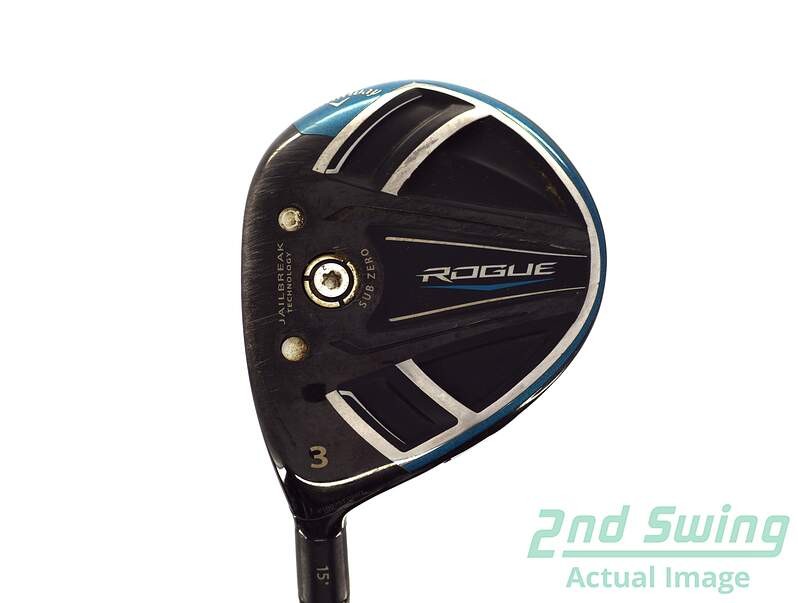 Callaway Rogue Sub Zero 3 Wood 15° Graphite Regular Left Hand 43.5in