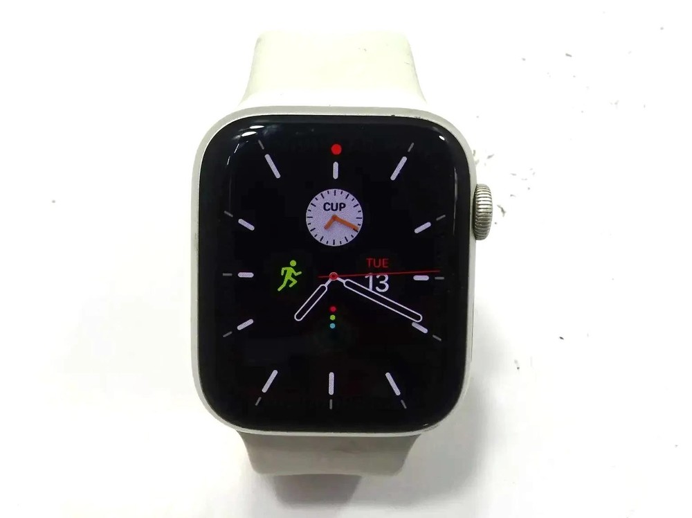 Apple Watch Series 4 GPS + LTE 44mm Silver Aluminum Case A1976