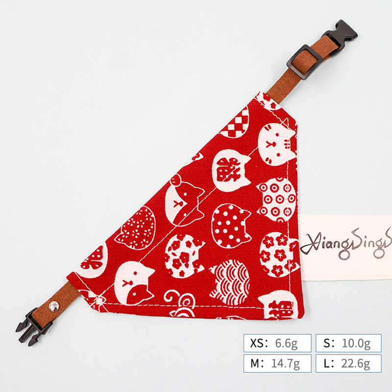 Pet Neckerchief Bib Puppy Bandana Cute Triangle Scarf Tie Clearance Sale-image