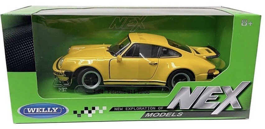 WELLY 1974 PORSCHE 911 TURBO NEX MODELS 1:24