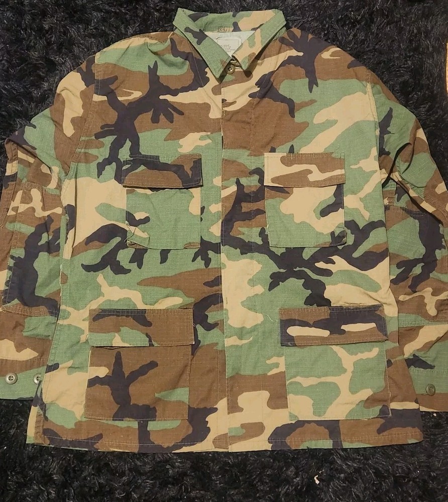 Camouflage Authentic Army Jacket Causal Wear 