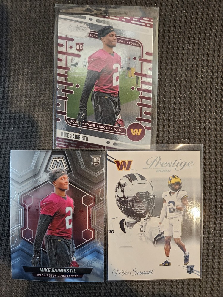 Mike Sainristil 2024 RC Lot 3