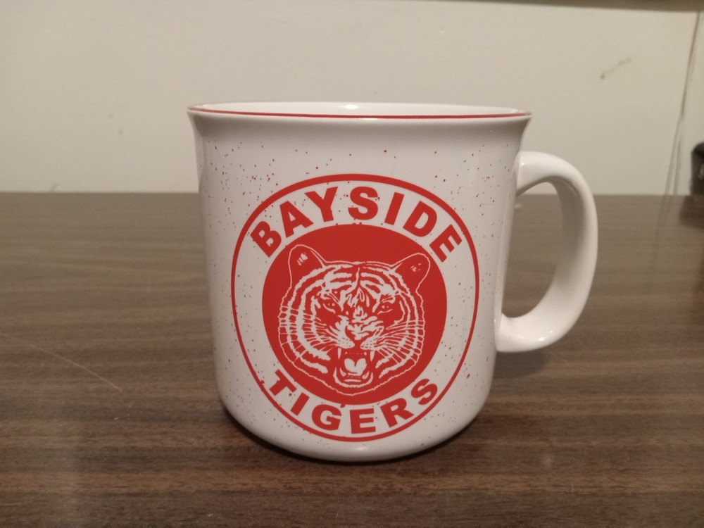 Saved By The Bell Bayside Tigers 20oz Jumbo Ceramic Camper Coffee Mug Cup NBC