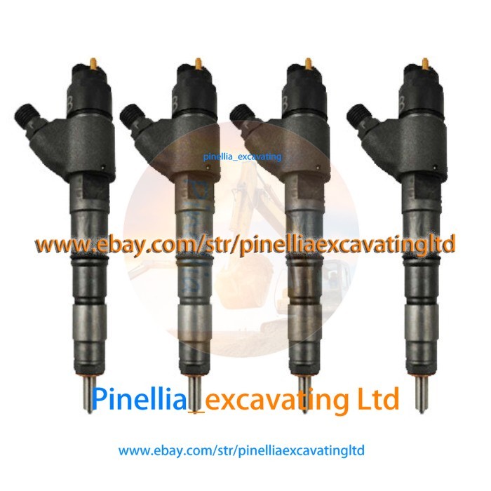 4PCS Fuel Injector VOE20798114 for Volvo D5E D6D D7D D7E Penta TAD750VE Engine
