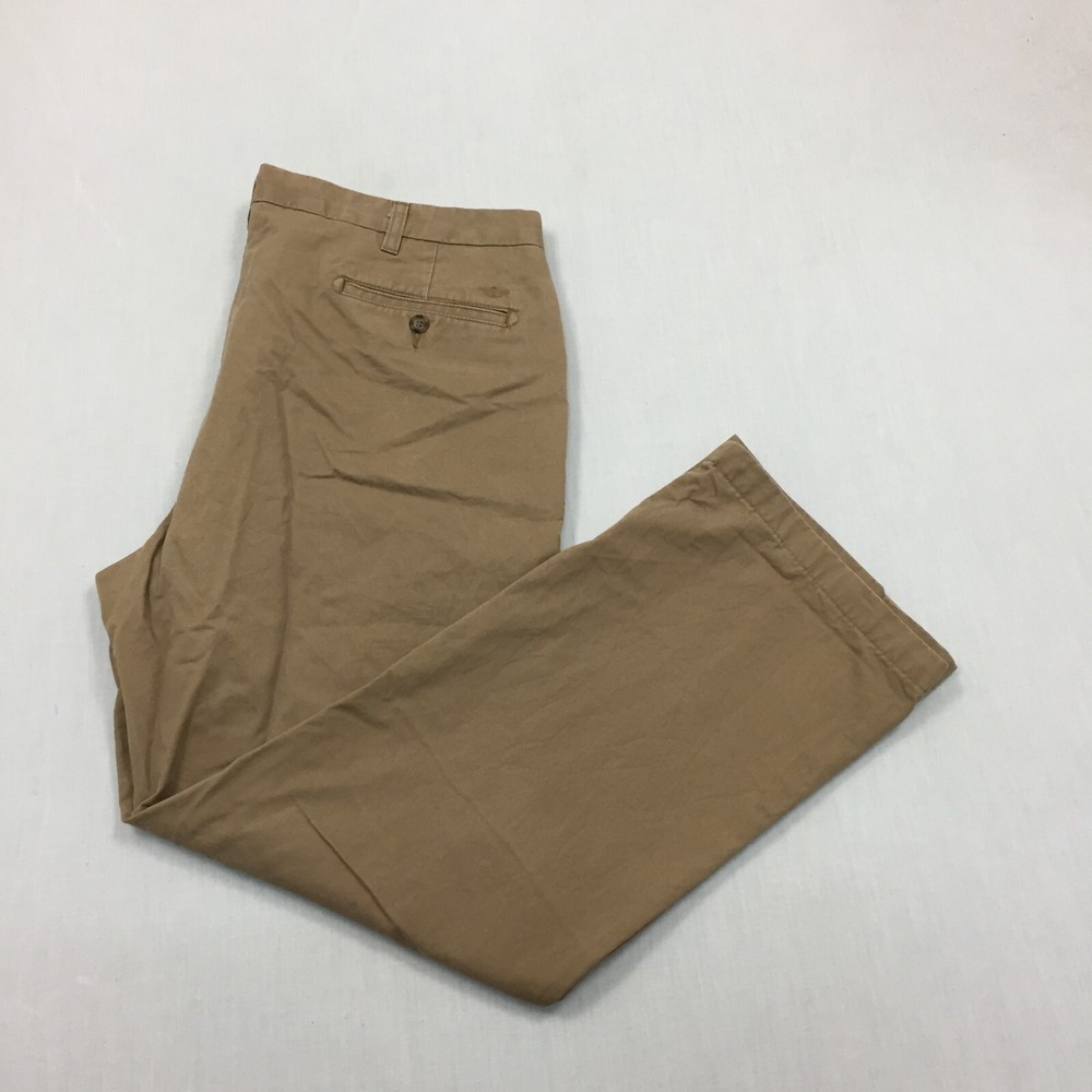Dockers D3 Chino Trousers Cotton Pants Straight Fit Mens Size 40W 30L Beige