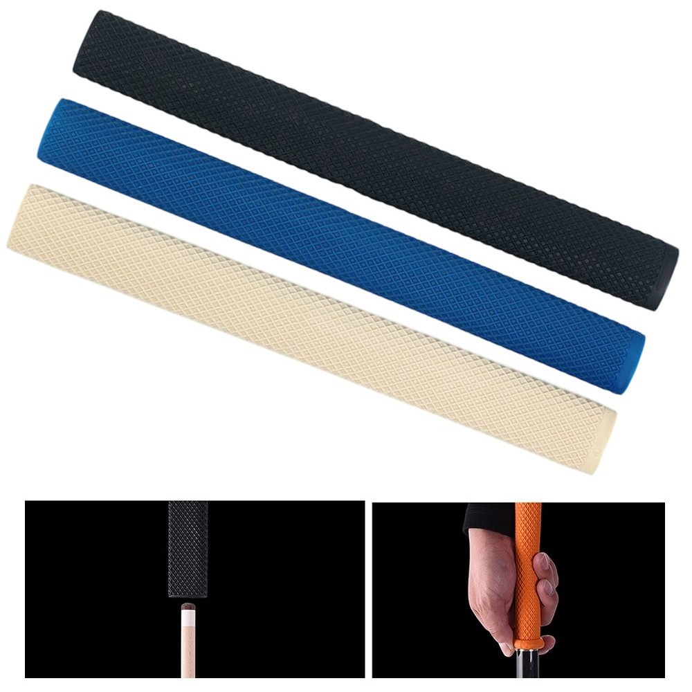 Non Slip Rubber Grip Sleeve for Billiard Cues Silicone Handle Protector