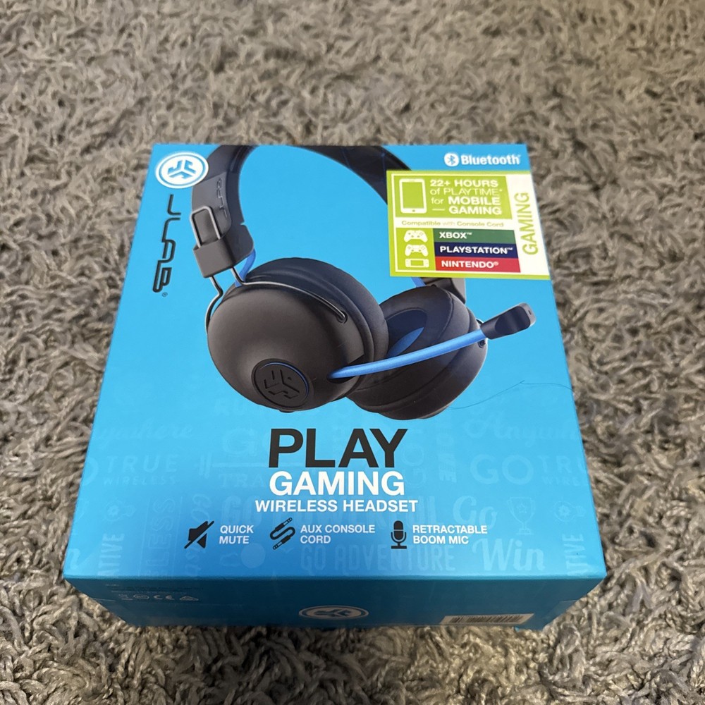 JLab Play Wireless Gaming Headset for Xbox PlayStation Consoles