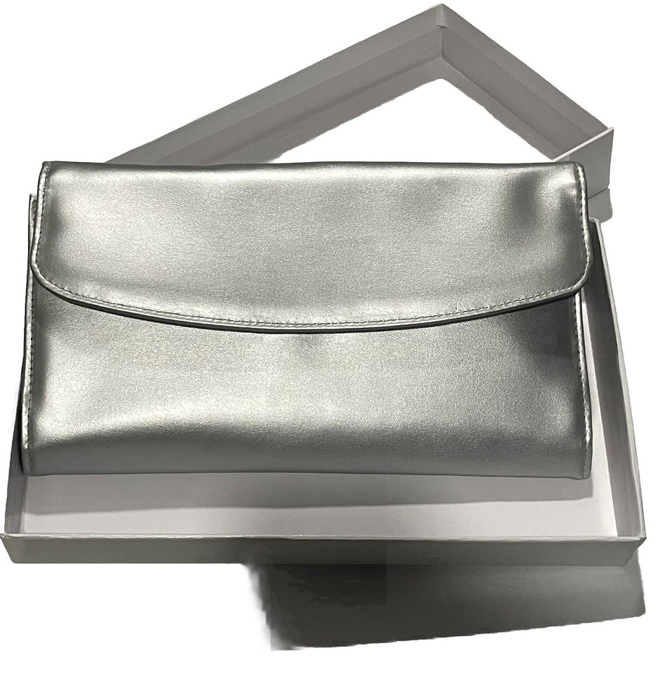 Silver Leather Jewelry Travel Case by Kay Jewelers