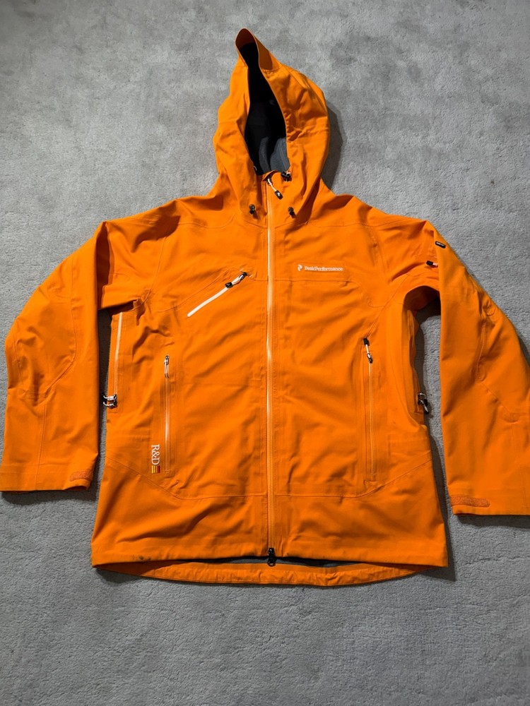 PEAK PERFORMANCE HELI ALPINE GORE-TEX SOFTSHELL SKI JACKET  RECCO MENS L