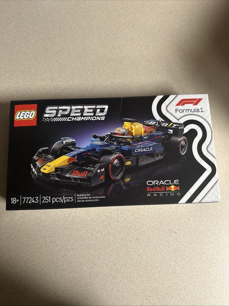 LEGO Speed Champions Red Bull Racing F1 Race Car #77243 251 pieces NIB Sealed