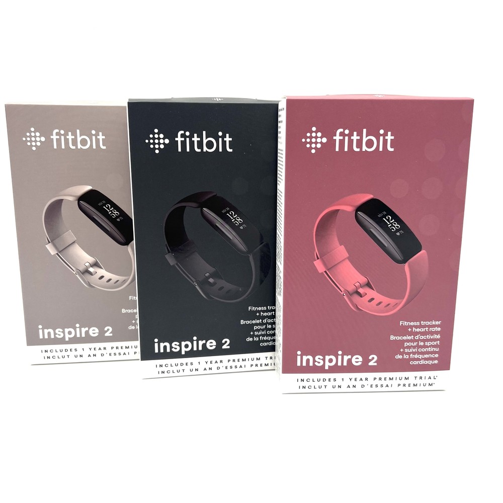 NEW Fitbit Inspire 2 Health & Fitness Activity Tracker FB418 Heart Rate Monitor