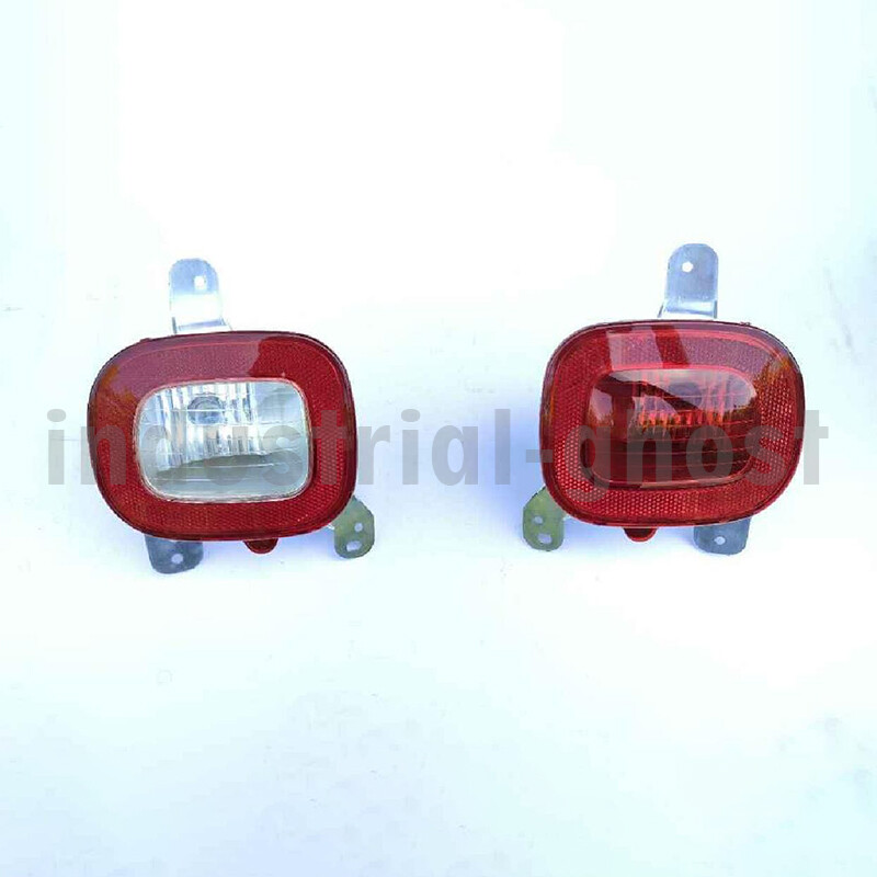 1 pair of 2015-2022 Jeep Renegade 3D LED rear bumper reflectors