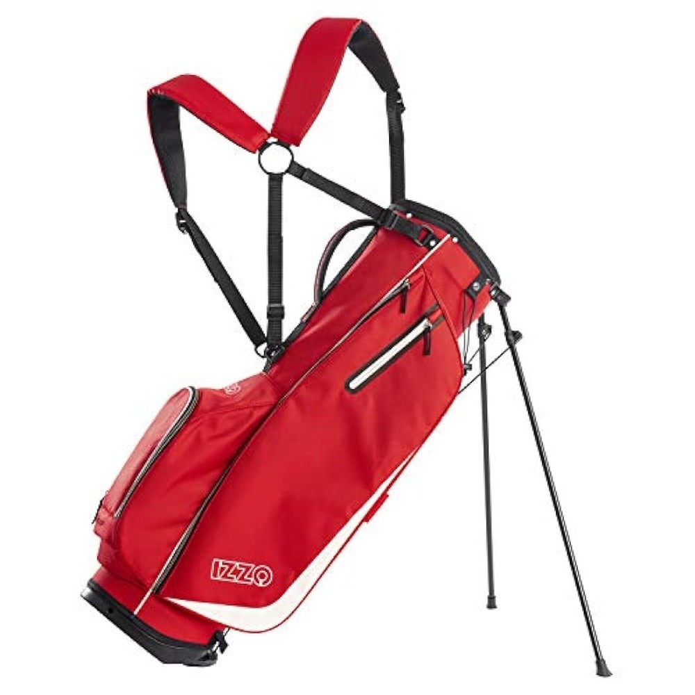Izzo Golf Ultra-lite Stand Bag Red