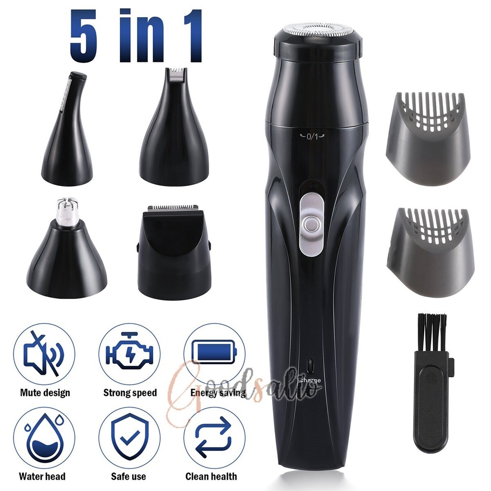 5in1 Multi-function Mini Electric Shaver Portable Razor Eyebrow Nose Hair Style