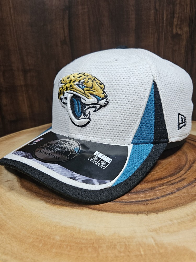 Jacksonville Jaguars New Era 39Thirty StretchFit Hat Cap Size M/L NFL Football