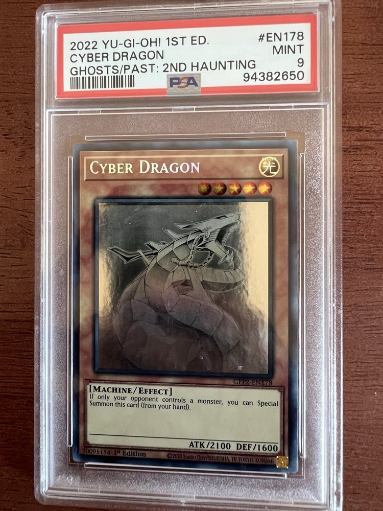 Cyber Dragon Ghost Rare GFP2-EN178 Ghosts from the Past 2nd Haunting-image