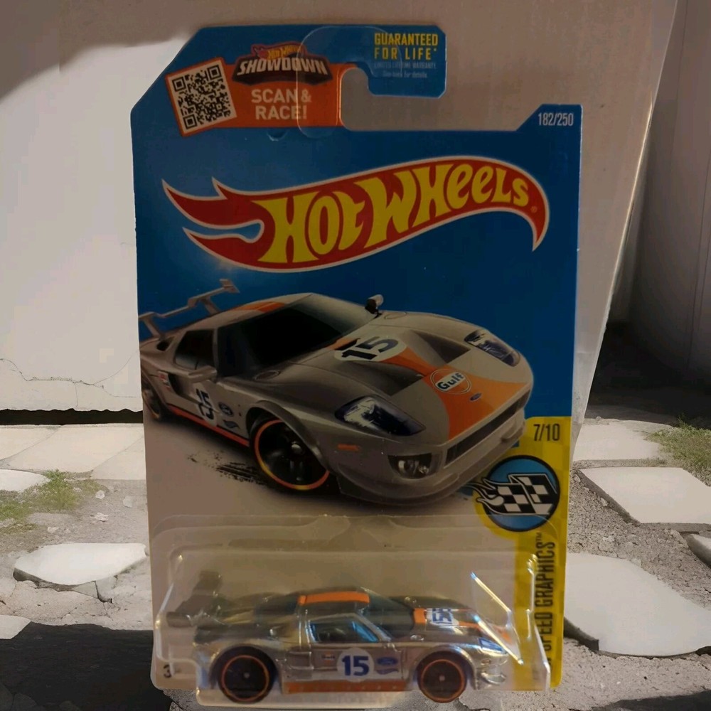 Lot Of Four Hot Wheels Gulf Gasoline Race Cars Various Models And Years