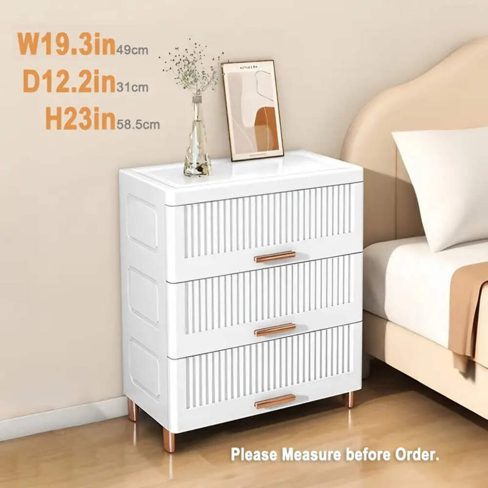 NNETM Effortlessly decluttering with the Plastic Drawer Storage Cabinet Organize