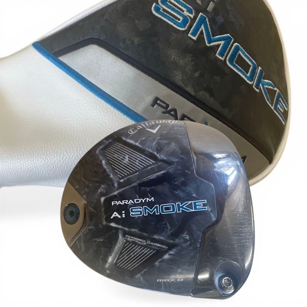 2024 Callaway Paradym Ai Smoke MAX D 10.5 Driver Head only w/cover