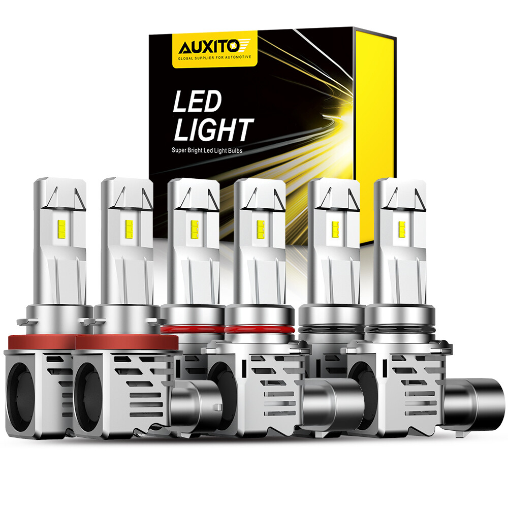 For Chevrolet Tahoe CANBUS 95-06 Bulbs 9005 9006 H11 LED Headlights Hi Low Beam