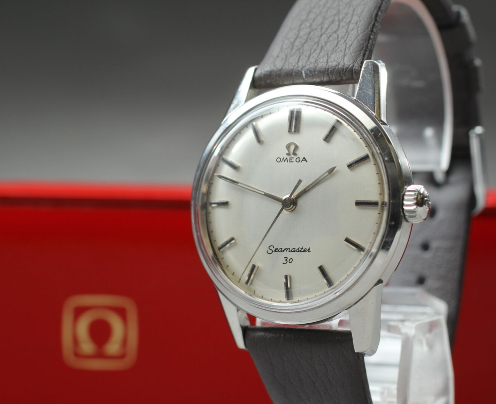 Vintage OMEGA Seamaster 30 Cal.286 Manual 35mm Swiss Watch 1960s Exc+5 Condition