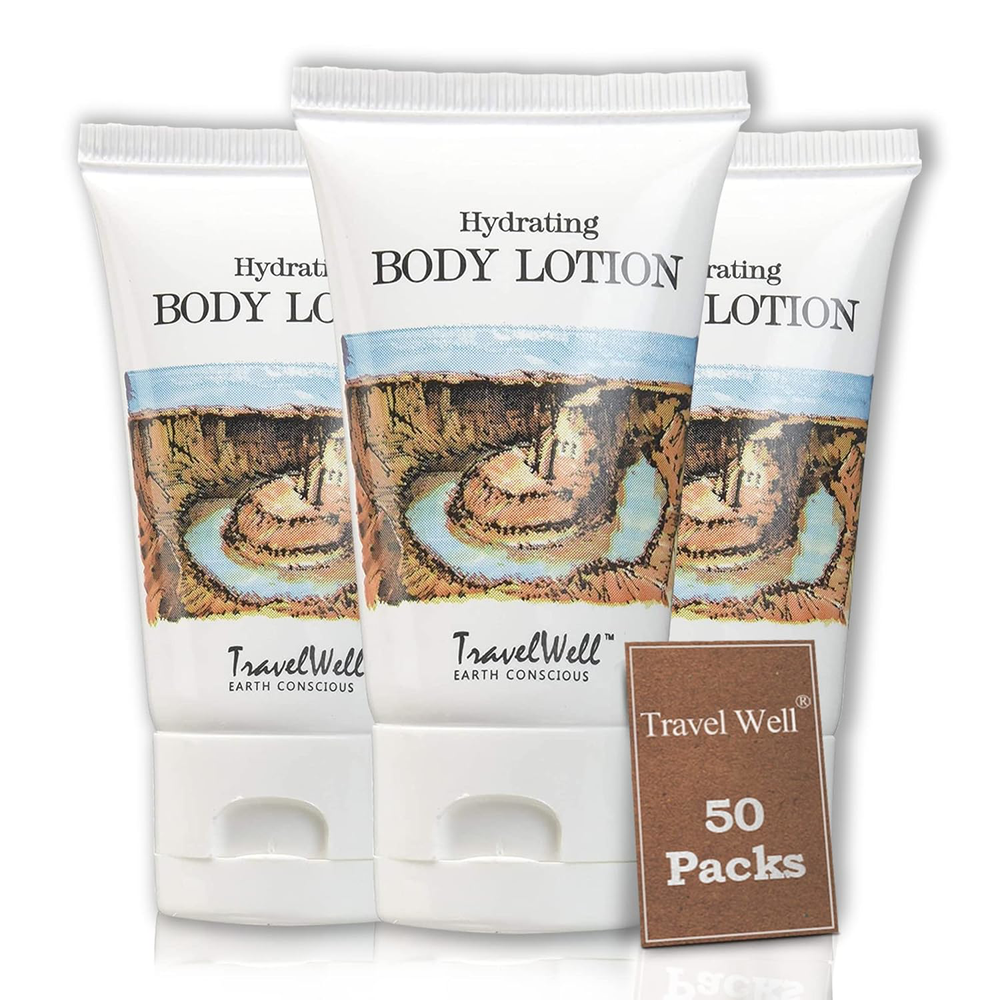 Travel Well Landscape Series Hotel Toiletries Amenities Travel Size Lotion 1.0 |