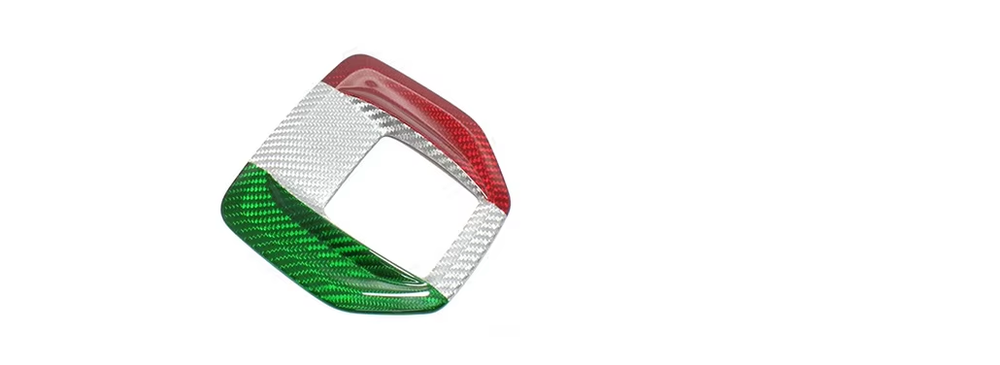 Carbon Fiber Gear Lever Panel Modified Decorative Cover for Alfa Romeo Giulia