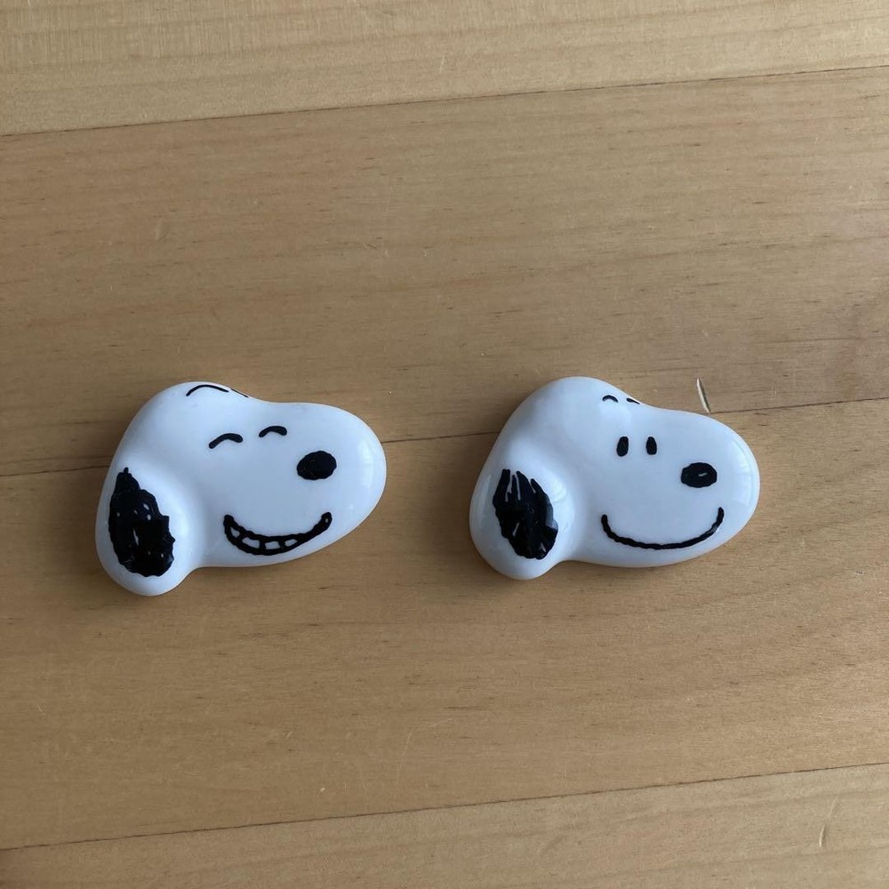 Snoopy Themed 2-Piece Chopstick Rest Set